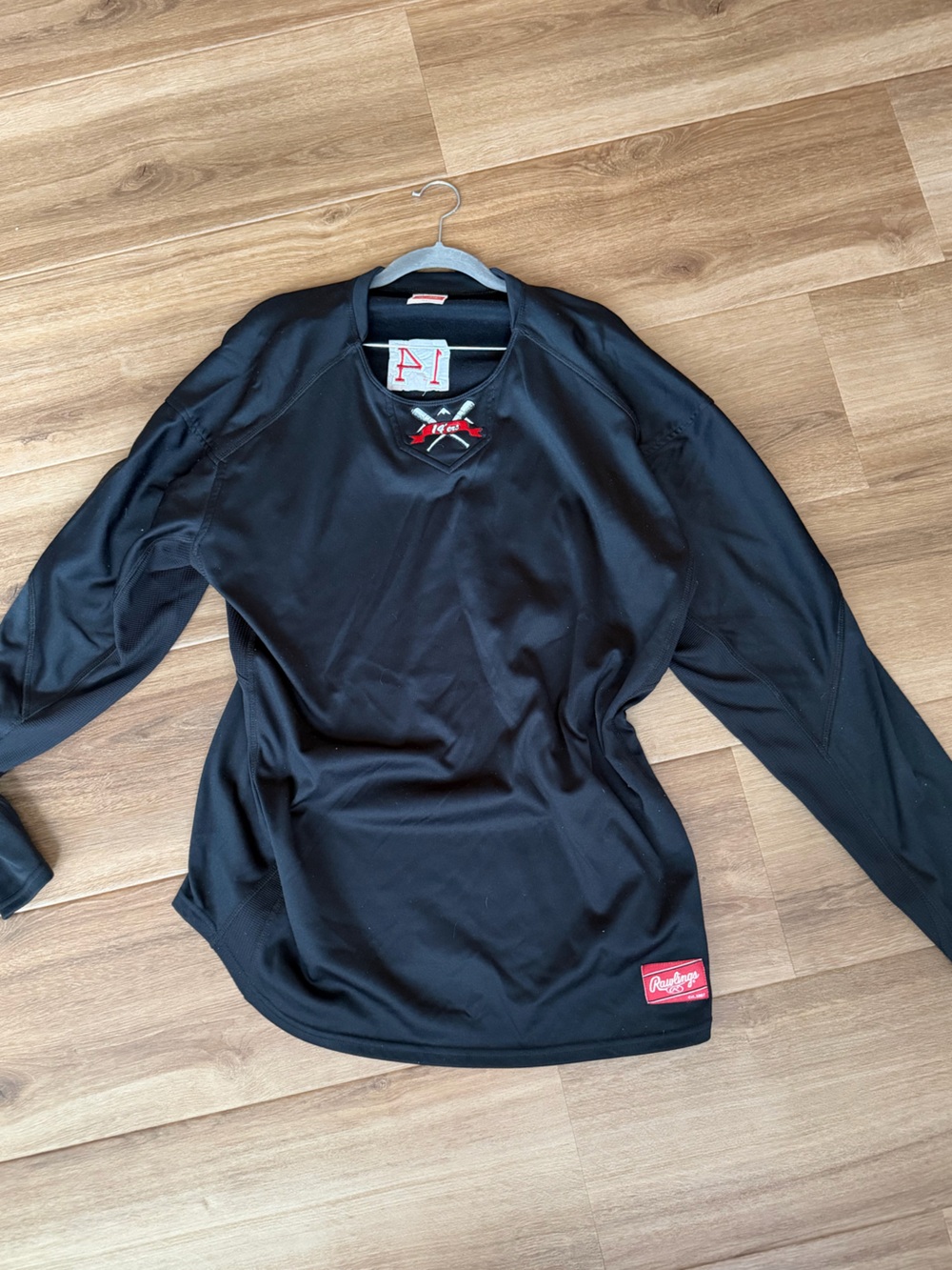 Rawlings Black Performance Long Sleeve Pullover